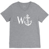 w anchor V-Neck Tee