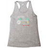 do more makes you happy skateboard Racerback Tank