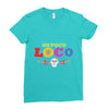 loco coco skul Ladies Fitted T-Shirt