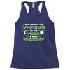 I Love Someone with Lymphoma Cancer to The Moon and Back to Infinity Racerback Tank