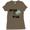 corn hole boss Ladies Fitted T-Shirt