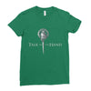 game funny Ladies Fitted T-Shirt
