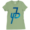 jake paul blue Ladies Fitted T-Shirt