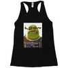 shrek mug shot funny Racerback Tank