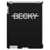 not becky iPad 3 and 4 Case