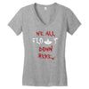 stephen we all float down here movie scene baloon Women's V-Neck T-Shirt
