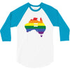 Lgbt Equality Australia 3/4 Sleeve Shirt