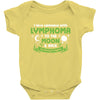 I Love Someone with Lymphoma Cancer to The Moon and Back to Infinity Baby Bodysuit