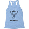 I Cannot Lie Racerback Tank
