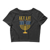 get lit Crop Top