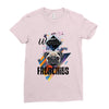 who loves frenchies Ladies Fitted T-Shirt