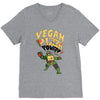 vegan pizza power V-Neck Tee