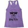 pog life Racerback Tank