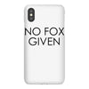 no fox given iPhoneX