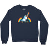 rainbow chainsaw massacre Crewneck Sweatshirt