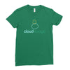lakitu's cloud storage Ladies Fitted T-Shirt