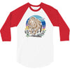 polygon bear graphic 3/4 Sleeve Shirt