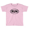 basic running oval Toddler T-shirt