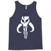 mandalorian symbol star wars tee boba fett bantha skull jedi sith Tank Top