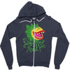 feed me Zipper Hoodie