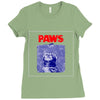 paws (jaws) Ladies Fitted T-Shirt