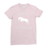 j'peux pas j'ai &eacute;quitation blc Ladies Fitted T-Shirt