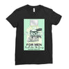 2 stroke aftershave, ideal birthday gift present. Ladies Fitted T-Shirt