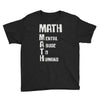 math mental abuse to humans Youth Tee