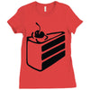 this shirt is a lie Ladies Fitted T-Shirt