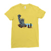 the planet of the kong Ladies Fitted T-Shirt