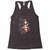 hiding in the dark Racerback Tank