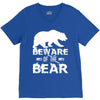Beware Of The Bear V-Neck Tee