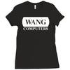 wang computers Ladies Fitted T-Shirt