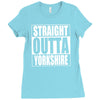straight outta yorkshire Ladies Fitted T-Shirt