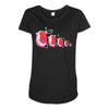 kirby nesting dolls Maternity Scoop Neck T-shirt