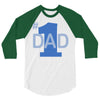 1 dad (2) 3/4 Sleeve Shirt