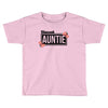 blessed aunitie with flower Toddler T-shirt