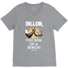 predator movie dillon licensed adult V-Neck Tee