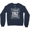 vintage made in 1967 perfectly aged a living legend Crewneck Sweatshirt