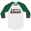 grill sergeant 3/4 Sleeve Shirt