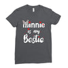 Minnie is my Bestie Ladies Fitted T-Shirt