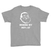where my hoes Youth Tee