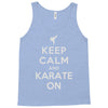 keep calm and karate on Tank Top