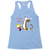 calvin hobbes Racerback Tank