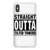straight outta tilted towers iPhoneX Case