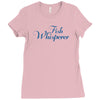 fish whisperer funny Ladies Fitted T-Shirt