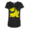 dragon Maternity Scoop Neck T-shirt