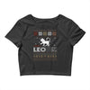 santa leo christmas ugly t shirts Crop Top