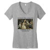 Diego Velazquez Las Meninas Women's V-Neck T-Shirt