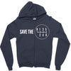 save the manual transmissions (stick shift) Zipper Hoodie
